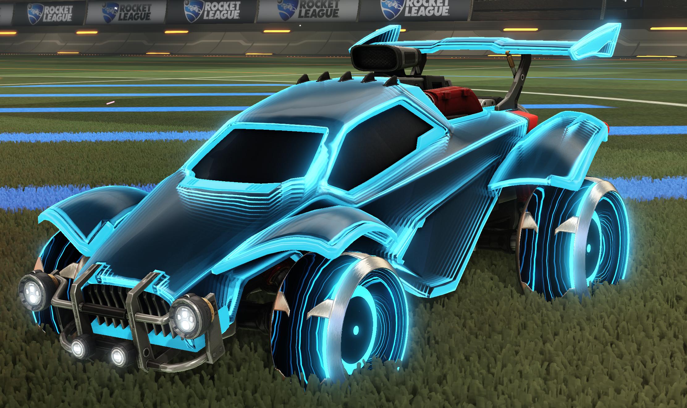 Image of the Octane, with the Octane Hitbox